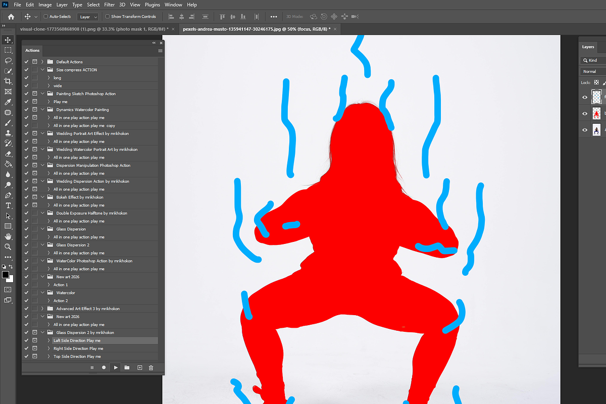 Glass Dispersion Photoshop Action, an Action Add-On by MRI STUDIO (Photo 4 of 13)