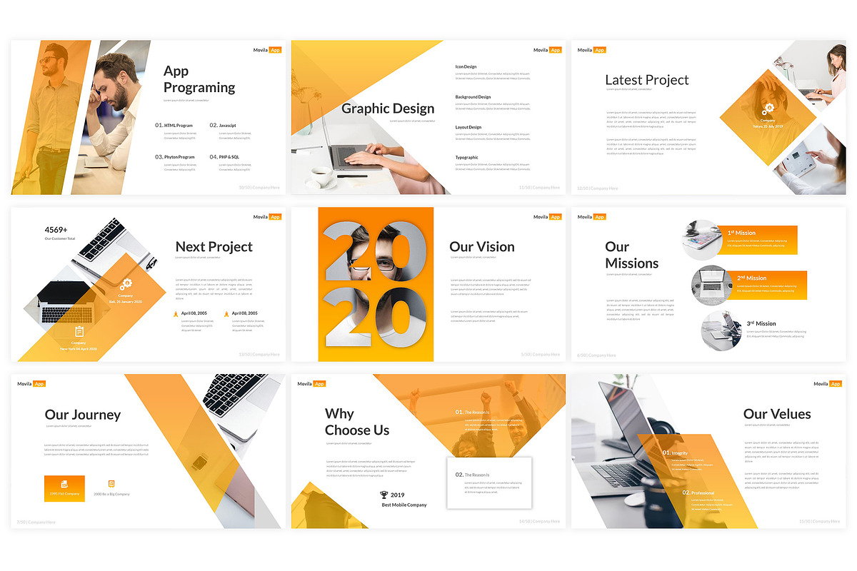 Movila - Powerpoint Template, a Presentation Template by kylyman