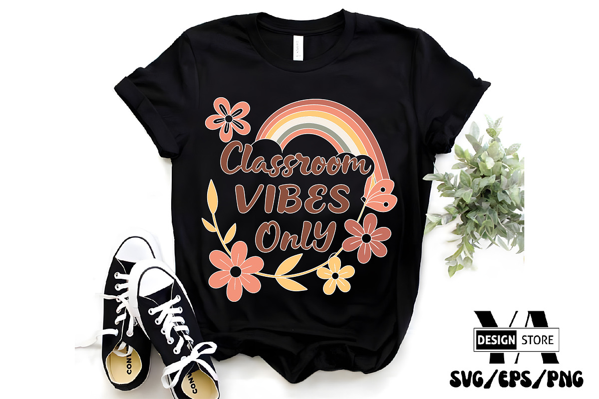Teacher Boho Floral SVG PNG Bundle, an Illustration by Ya_ Design Store (Photo 14 of 17)