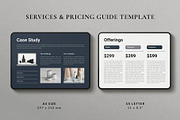 Services & Pricing Guide Landscape, a Brochure Template by TemplatesForest (Thumbnail 2 of 8)