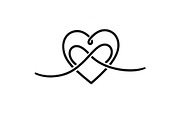 50 Infinity Heart Symbol Vector Bund, an Illustration by abu67222 (Thumbnail 21 of 51)