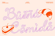 CS Debora Dashed, a Script Font by Craft Supply Co. (Thumbnail 7 of 8)