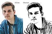 Vector Tracing Photoshop Action, an Action Add-On by MRI STUDIO (Thumbnail 9 of 11)