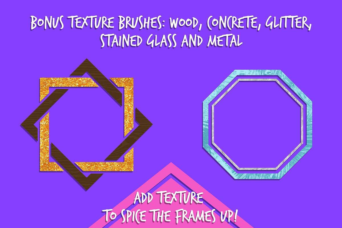 100 Procreate Frame & Border Stamps, a Brush Add-On by BrushBoy (Photo 4 of 4)