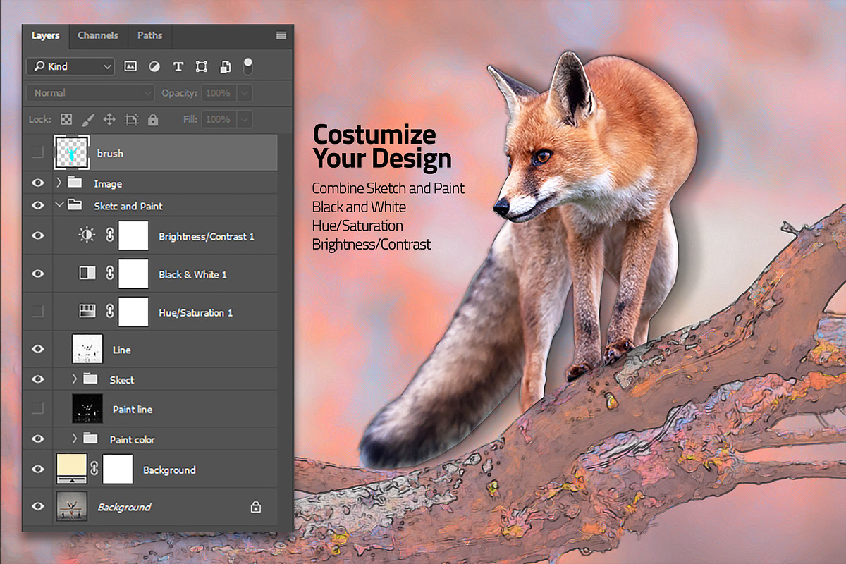 Paint Isolation Effect V02 preview 2