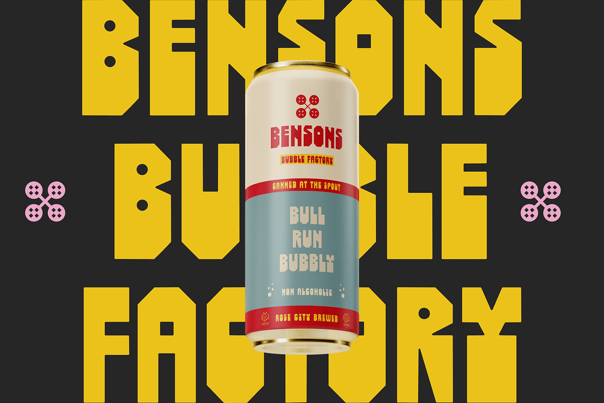 Benson, a Hank Makes Font, a Slab Serif Font by Hank Makes (Photo 2 of 5)