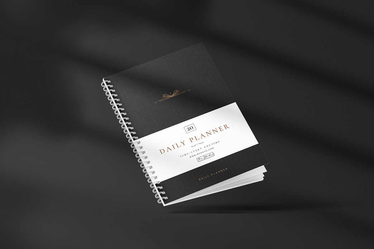 Planner & Notebook Template, a Stationery Template by DesignCrest (Photo 8 of 10)