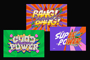 Retro Comic Pop Art Text Effect, a Layer Style Add-On by Matsero (Thumbnail 2 of 4)
