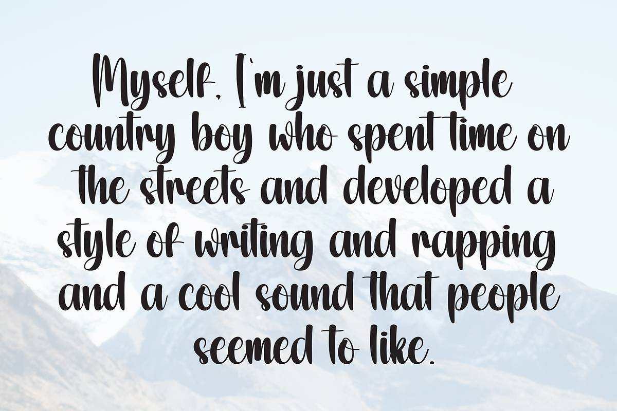 Western Ginger | Script Font, a Handwritten Font by Scratchones (Photo 6 of 9)