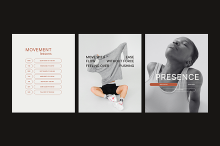 MEYA - Wellness Instagram Templates, a Social Media Template by rainbojelia