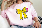 Back to School Bow Clipart, a Seasonal Illustration by Daily.Designs (Thumbnail 3 of 4)