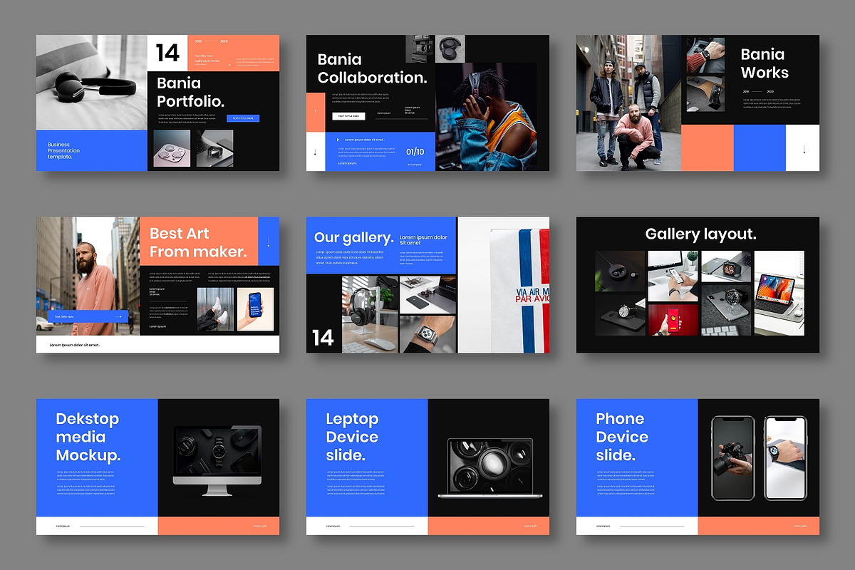 Bania - Business Google Slide Templa, a Presentation Template by Dens Creative Studio (Photo 4 of 6)