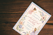 Fairy First Birthday Invitation, an Invitation Template by heynomi (Thumbnail 10 of 18)