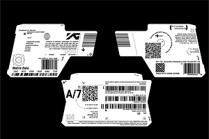 BARCODE LABEL SET III