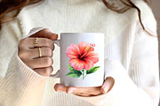 Tropical Clipart Watercolor, Tropica, an Illustration by CreationArt (Thumbnail 5 of 9)