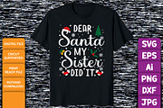 Dear Santa my sister did it Xmas, an Object Graphic by Vignette.IT (Thumbnail 3 of 3)