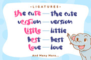 Chubby Elephant - Bold Playful Font, a Font by PutraCetol Studio (Thumbnail 5 of 12)