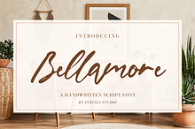 Bellamore – Handwritten Script Font