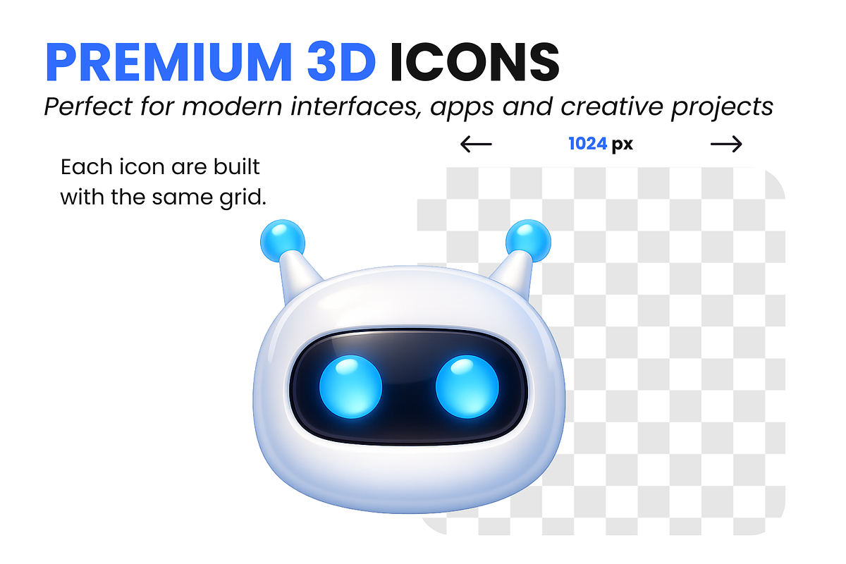 70 Technology 3D Premium Icons, a Solid Icon by Icons Drop (Photo 3 of 5)