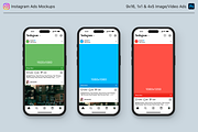 Instagram Ads Mockups, a Social Media Template by lprdesigns (Thumbnail 2 of 6)