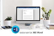Letterhead, a Stationery Template by DesignDevisers (Thumbnail 9 of 10)