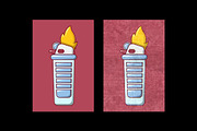 Authentic Matchbook Design Template, a Layer Style Add-On by Design Squad (Thumbnail 4 of 7)
