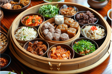 Flavorful Bao bun pork cuisine, a Food & Drink Photo by Ylivdesign