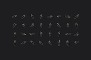 Vector Hand Illustrations, a Person Illustration by Britt Fabello (Thumbnail 3 of 7)
