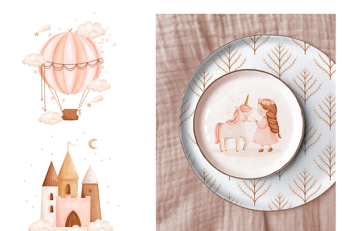 The Little Princess baby collection, a Decorative Illustration by polikarpovaart (Photo 10 of 20)