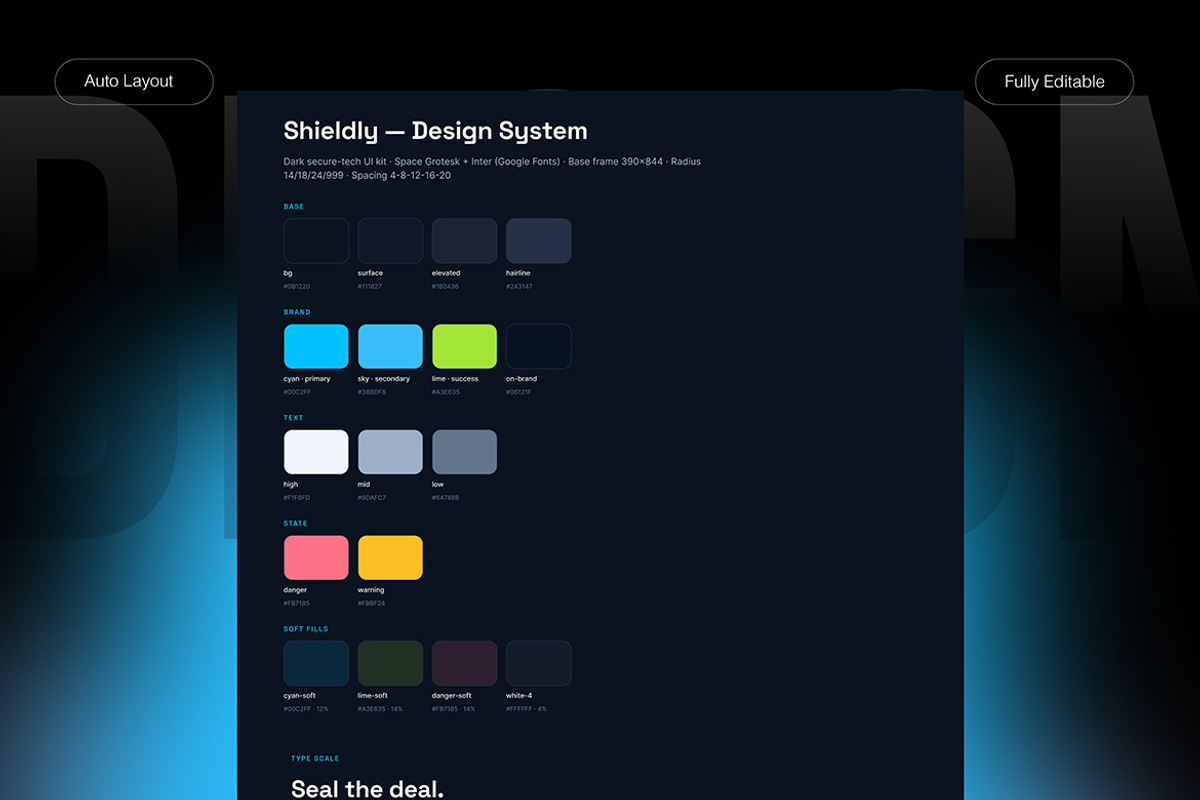 Smart Privacy & VPN App UI Kit, an UI Kit Template by Pitchlook.Studio (Photo 4 of 4)