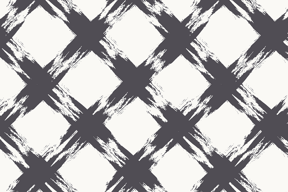 Brush Strokes Seamless Set 1 preview 3