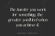 Ragion | Sans Serif Font, a Sans Serif Font by Romiecreative (Thumbnail 6 of 12)