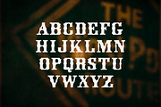 Xavier - Vintage Display Font, a Font by AndrewPixel (Thumbnail 6 of 9)