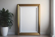 Modern Gold Frame Mockup, a Print Template by Ali's Designs (Thumbnail 4 of 4)