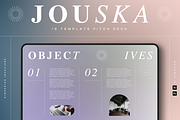 JOUSKA - Modern Pitch Deck Template, a Presentation Template by Creative Zeune (Thumbnail 1 of 3)