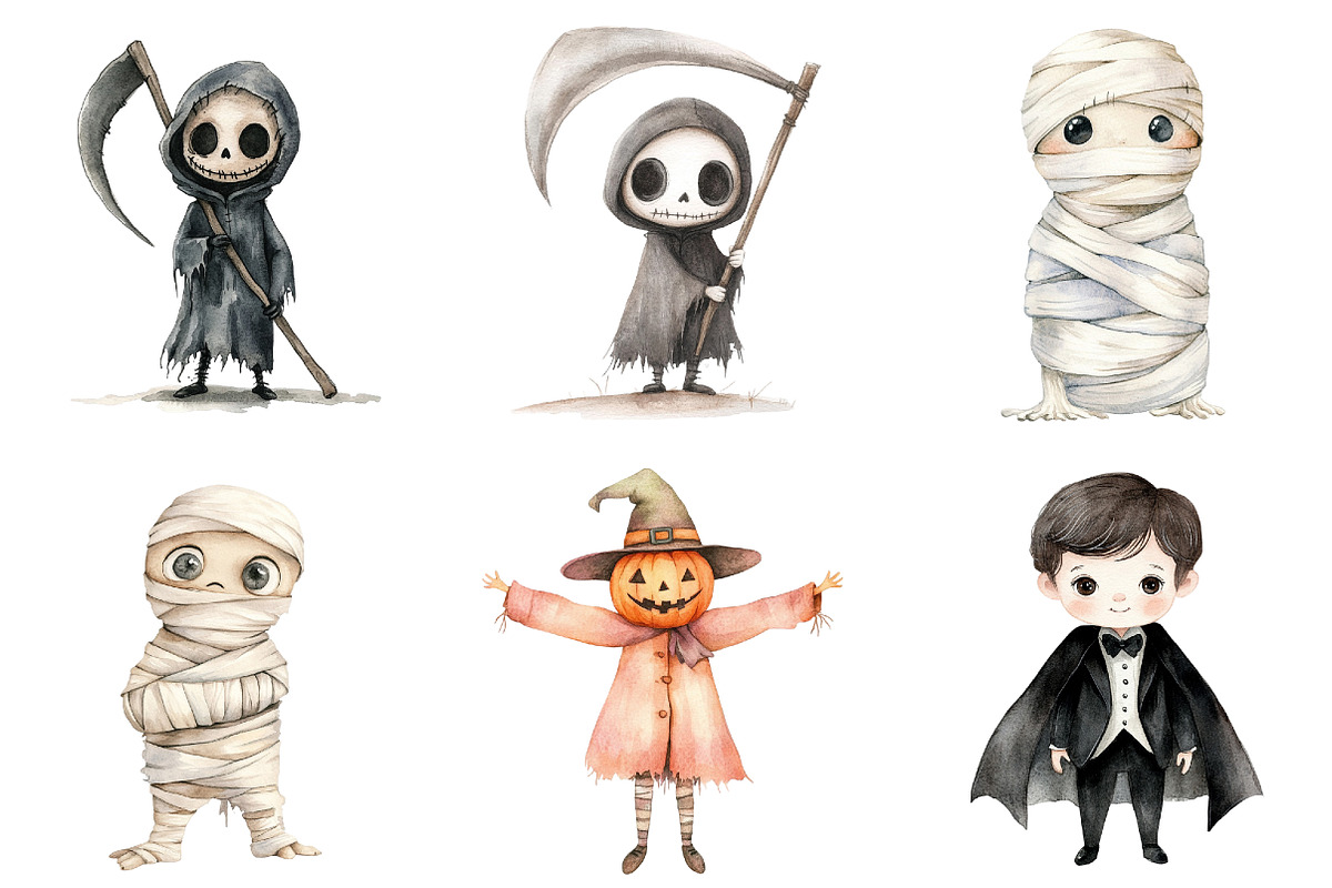 Halloween Clipart, an Illustration by CitraGraphics (Photo 3 of 6)
