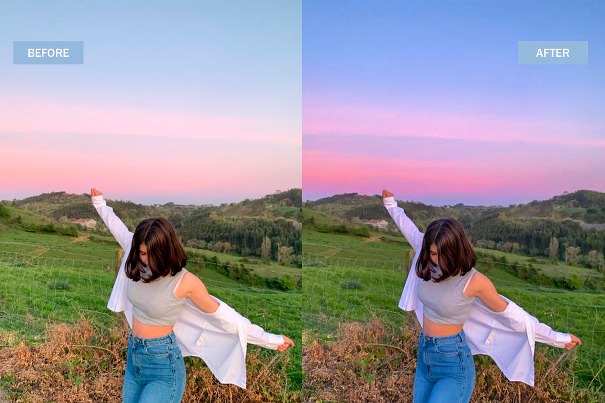 Pack 8 Vacation Lightroom Presets, an Action Add-On by LesyShopDesign (Photo 6 of 10)