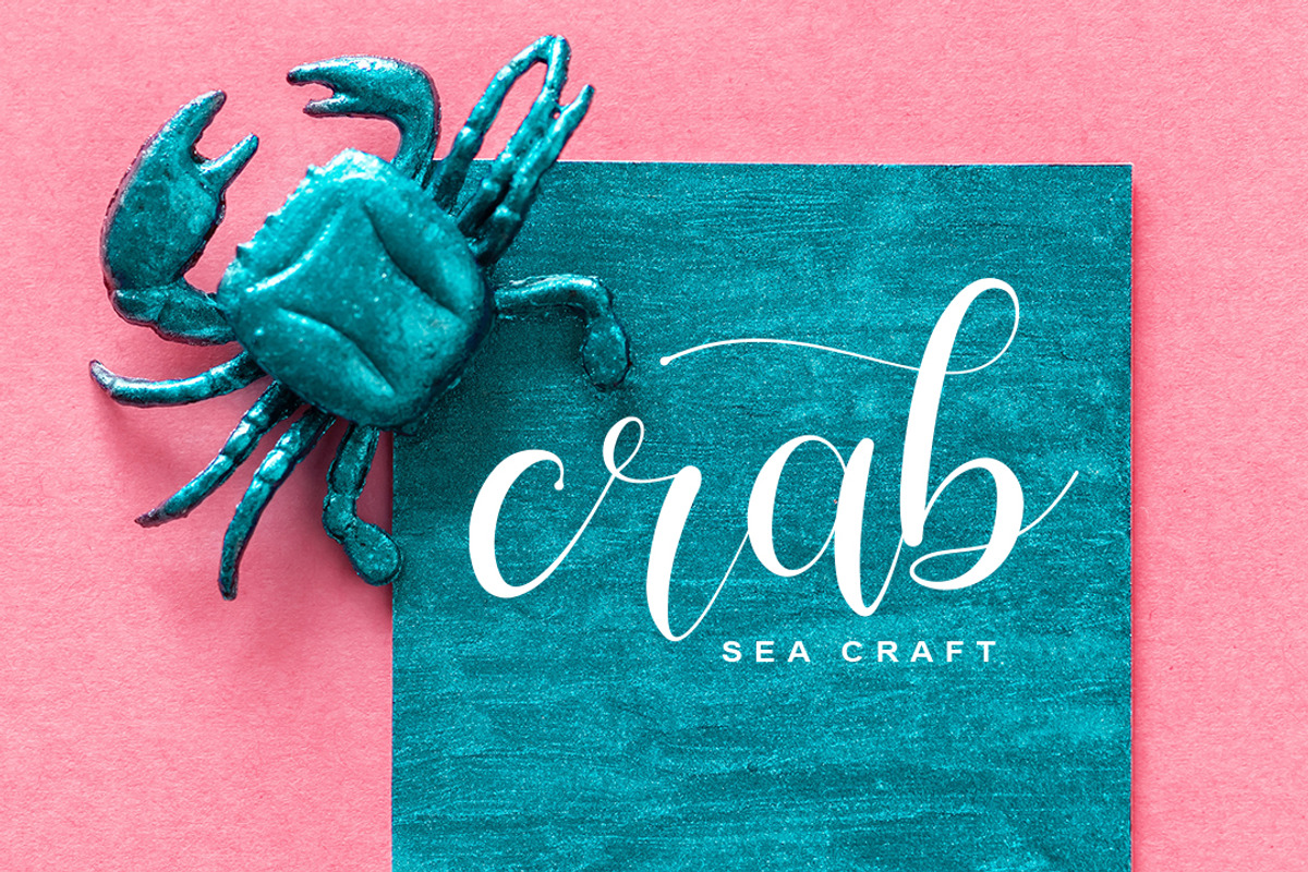 Vessia a lovely script font preview 5