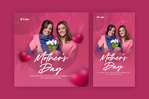 Happy Mother's Day Instagram Combo, a Social Media Template by Saman Osama