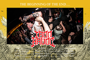Dawnee Thrash Metal Display Font, a Font by Ronny Studio (Thumbnail 2 of 9)