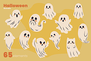 Halloween bundle, a Seasonal Illustration by moja doodle (Thumbnail 2 of 6)
