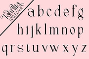Tahillia, a Serif Font by Canden Meutuah (Thumbnail 8 of 10)