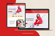 Squarespace Template: Electra, a Squarespace Template by Applet Studio (Thumbnail 1 of 5)