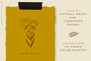 Natural Earth Toned Paper Textures, a Pattern Graphic by Fire Spark Studio (Thumbnail 2 of 6)