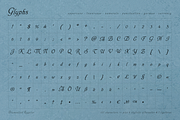 Blumenlied - Script, a Script Font by Lilithcollageart (Thumbnail 5 of 8)