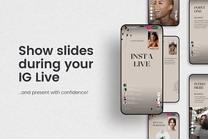 Instagram Live Slides