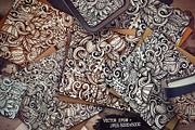 Autumn Graphics Doodles Patterns, a Decorative Illustration by BALABOLKA (Thumbnail 2 of 6)