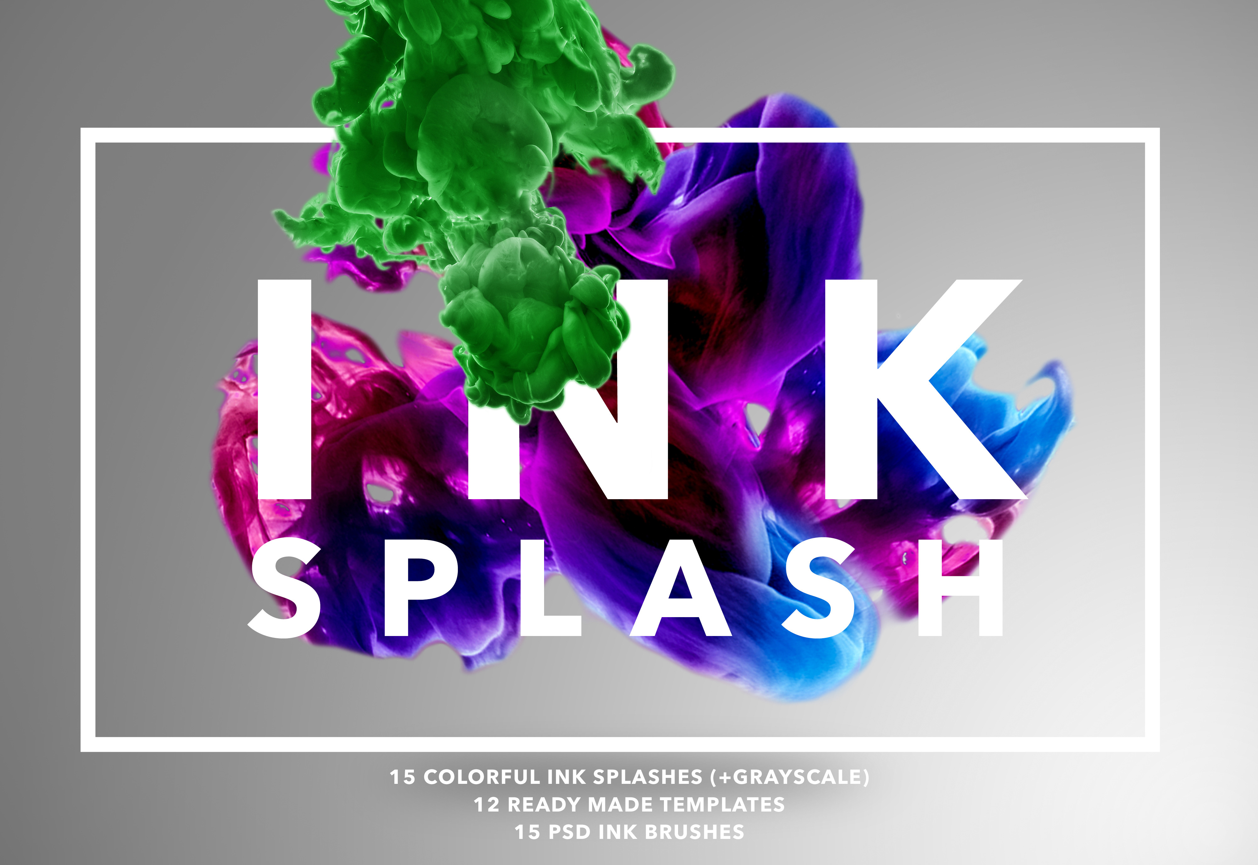 I N K Splash Bundle, a Graphic by AndrewPixel