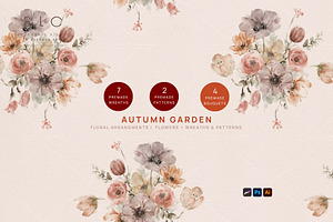 Autumn Garden Florals