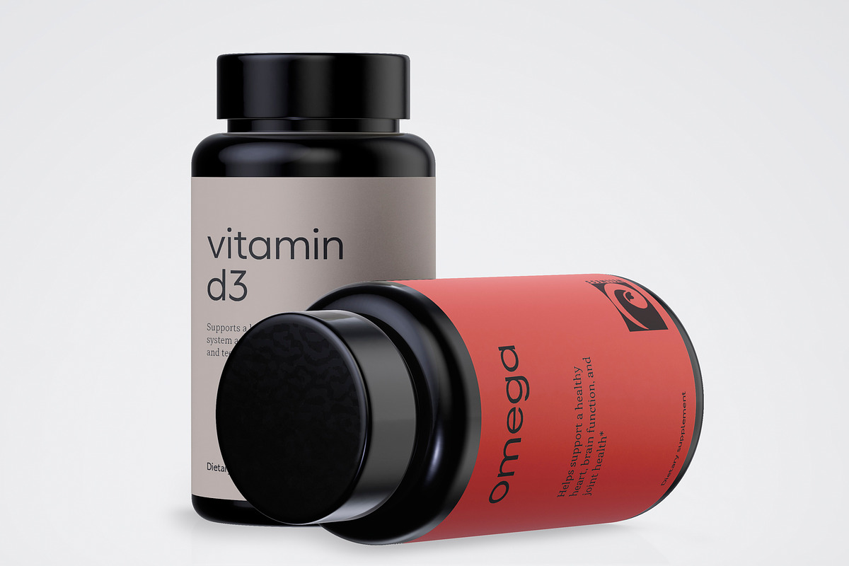 SUPPLEMENT BOTTLE MOCKUP, a Packaging Mockup by GraphicWave (Photo 7 of 10)
